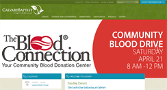 Desktop Screenshot of calvarysimpsonville.org
